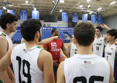 Equipo de baloncesto con beca copia